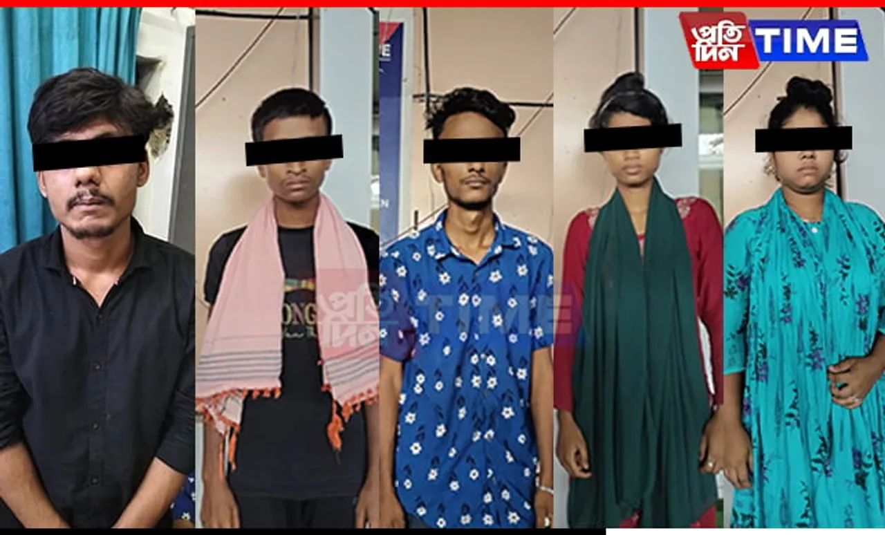 Five Illegal Bangladesh Nationals Nabbed at Guwahati Railway Station